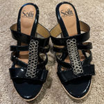Sofft Wedged Shoes‎ Black Size 6 Photo 0