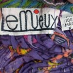 LeMieux M Cotton Boho Fish Maxi Skirt Orange Size M Photo 7