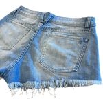 Volcom Women’s Jeans 1991 cut off geometric print denim shorts Photo 3