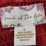 Band of Gypsies Band of the Free Red and Pink Floral Boho Crop Top Size Small NWT Red Crop Top Photo 6