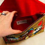 Vintage beaded antique style mini purse Red Photo 1