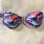 Beach Bunny  Bronze Bandeau Bikini Top Photo 1