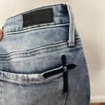 RTA Womens Madrid Skinny Distressed Jeans In Midtown Blue Size 26 Photo 14