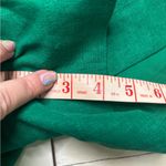 House Of Harlow 1960 Linen Blend Shorts Women Size Large Green Belted Lined NWOT Photo 4