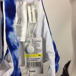 Lucky Brand  Tie Dye Crossover Strappy Bikini Top Size M Photo 2