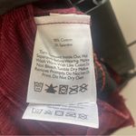 Eddie Bauer Y2K 90s Vintage Burgundy Corduroy Mini Skirt Women's 6 Academia Fall Photo 13