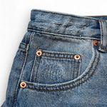 One Teaspoon BANDITS Distressed Denim Jean Shorts Size 29 Frayed Hem Distressed Photo 11