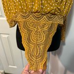 Free People Intimately Making Waves Polka Dot Trumpet Sleeve Bodysuit Photo 9