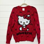 Sanrio Hello Kitty Graphic Red Crew Neck Sweater Size M Red Size M Photo 1