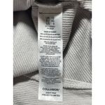 Collusion Gray Long Sleeve Ribbed Knit Thong Collared Polo Bodysuit Top Size 8 Photo 3