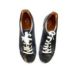 Clarks  Un‎ Maui Lace Black Leather Sneakers Sz 6 Photo 3