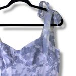 Lulus NWOT Glamorous Sweetie Lavender Burnout Tie Photo 5