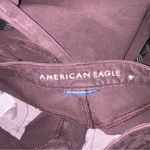 American Eagle Womens Size 8 HI RISE JEGGING Maroon Jeans Next Level Stretch Photo 6
