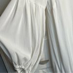 Free People Sz S Drift Away Cold Shoulder Tunic Top Mini Dress White Photo 5