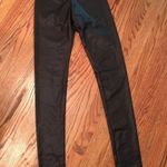 Friday Made in Los Angeles Faux Leather Black Leggings Size Medium Photo 4