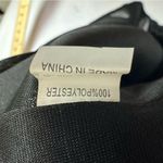 NWT Man Tian Sequence Sleeveless Mini Dress Swirl Small Black Photo 6