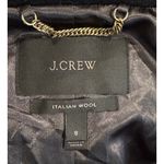 J.Crew Cocoon Italian Stadium-Cloth Wool Coat Size 8 Photo 11