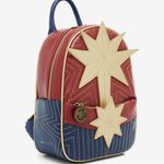 Hot Topic Marvel The Marvels Captain Marvel Mini Backpack Her Universe Disney MCU Cosplay Photo 1