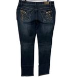 Ecko Red Dark Wash Studded Embellished Straight Leg Jeans Size 9/10 New Photo 1