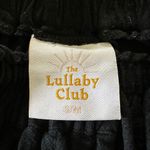 THE LULLABY CLUB | Breezy Textured Cotton Pull On Shorts | Small / Medium Black Photo 5