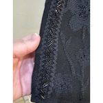 Escada Silk Blend Beaded Sweater Blouse Lace Black Size 34 US 4 Black Photo 6