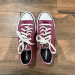 Converse  Burgandy Low-Top Sneakers Photo 0