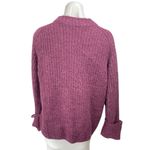 Vince  Women's Purple Wool Alpaca Knit Long Sleeve High Neck Sweater Top Size M Photo 1