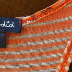 Splendid Orange And Gray Sun Sational Striped Sleeveless Burnout Romper Size S Photo 11