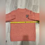PINK - Victoria's Secret NWOT  Pink Crew Neck‎ Sweater with Ribbed Texture Photo 4