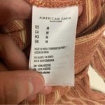 American Eagle High-Waisted Striped Tie Wrap Mini Skirt Size Medium Photo 6