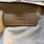 BLANK NYC Jacket Women Medium Blush Pink Drape Front Lightweight Faux Suede Edgy Photo 4