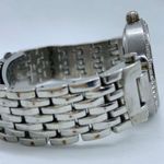 Rampage 35mm ladies silver tone rhinestones Quartz 7.5” runs Photo 4