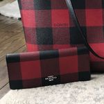Coach Slim Snap Long Wallet, Buffalo Plaid Print, 7304 Photo 11
