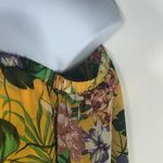 Miss Avenue Jungle Jumpsuit Off Shoulder Open Back Self Tie Belt size Small Photo 5