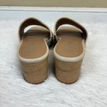 Torrid Wood Bottom Mule Natural Beige Size 10 Extra Wide Width (WW) Photo 4