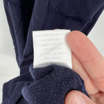 Kleën Linen Viscose Blend‎ Wide Leg Jumpsuit Dark Navy Blue Women’s Size Medium Photo 10