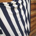 NWT Striped Convertible Stretch Jersey Strapless Maxi Dress XS S M L One Size Blue Size undefined Photo 4