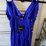 Forever 21 Navy Blue Floral Romper Photo 1