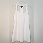Theory White Ivory Mini Tennis Summer Pique Dress Photo 11