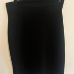 Black woven pencil skirt Photo 0