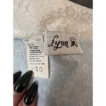 Vintage Lynn Blue Floral Lace Collar Moo Moo Dress Photo 3