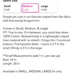 la miel Cream Creped Linen Short Sleeve ButtonUp Top Size M from Flaunt Boutique Size M Photo 6