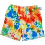 BP NWT . Womens Small Tye-Dye Elastic Waist Shorts Raw Hem Pockets HIgh Waist Photo 4
