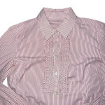 Banana Republic ‎ Women's Button Down Size 6 with ruffled front Photo 1