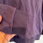 Adidas Original Crew Wonder Sweatshirt Women's Medium Purple Gold Zipper Casual Photo 8