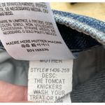 Mother Superior The Tomcat Knickers Jeans Women Size 24 Cropped Distressed‎ Rips Blue Photo 11