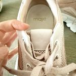 Maje  Faster Leather and Suede Trainers in Light Pink - Size 39 Photo 8