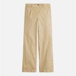 J.Crew Pleated capeside chino pants BP502 trousers in Light Khaki Size 14 Photo 4