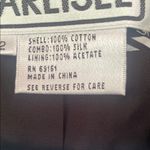 Carlisle  Women's Black Blazer with Button Detail Photo 3