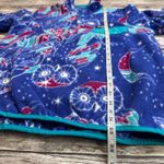 Patagonia Synchilla Snap-T Harvest Moon Blue Owl Fleece S Small Blue Pink Teal Photo 9
